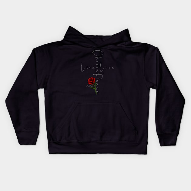 Choose Peace Kids Hoodie by Tru Champs